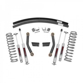 Kit de elevación Pro-X +4,5Pulgada (+12cm aproximado) Jeep Cherokee XJ